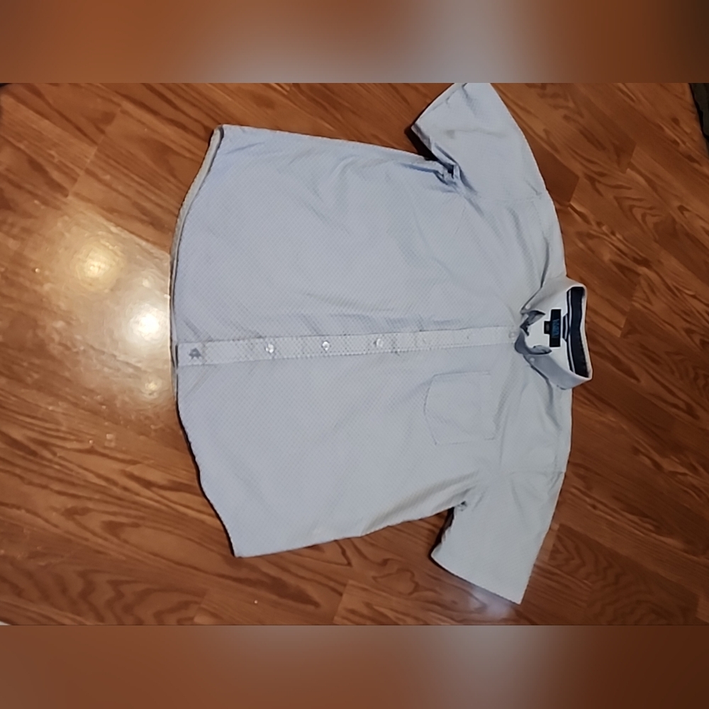 Cody james short‎ sleeve button-up shirt lg
